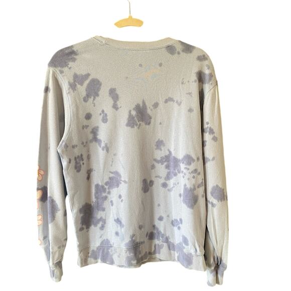 The Simpson’s Sweater Womens S/M Small Medium Casual Blue Tie Dye Nature Lover - Picture 2 of 12